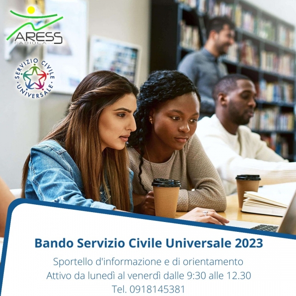 Bando Servizio Civile 2023: uno sportello informativo per la scelta del progetto